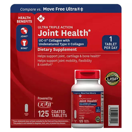 Member's Mark Ultra Triple Action Joint Health Tablets (125 count) Member's Mark