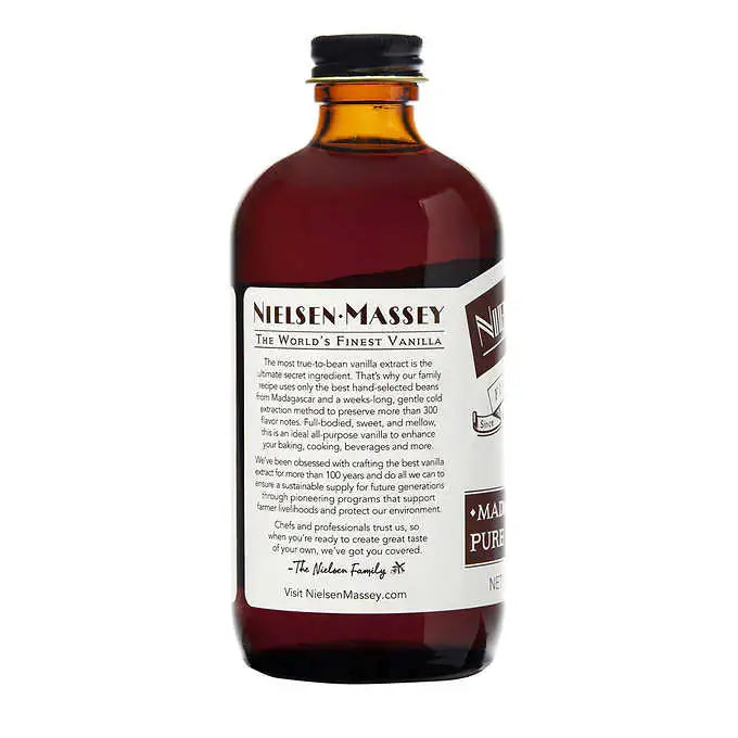 Nielsen-Massey Madagascar Bourbon Vanilla, 8oz bottle Nielsen-Massey