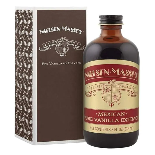 Nielsen-Massey Mexican Pure Vanilla Extract for Baking and Cooking, 8 Ounce Bottle - Retail Therapy Outlet