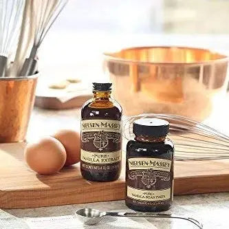 Nielsen-Massey Madagascar Bourbon Pure Vanilla Bean Paste for Baking and Cooking, 4 Ounce Bottle - Retail Therapy Outlet
