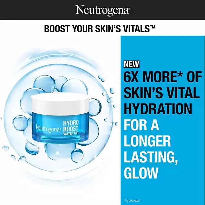 Neutrogena Hydro Boost 48-Hour Water Gel Face Moisturizer (1.7 oz., 3 pk.) - Retail Therapy Outlet