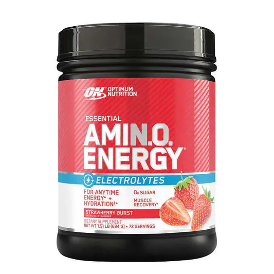 Optimum Nutrition Essential Amino Energy + Electrolytes, Strawberry Burst, 1.51 lbs Liquid IV