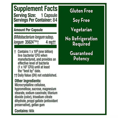 Align Probiotic Supplement for Daily Digestive Health Capsules (84 count) Align