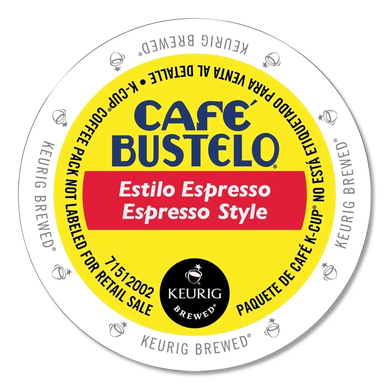 Cafe Bustelo Espresso Style K-Cup for Keurig Brewers, 80 Count - Retail Therapy Outlet