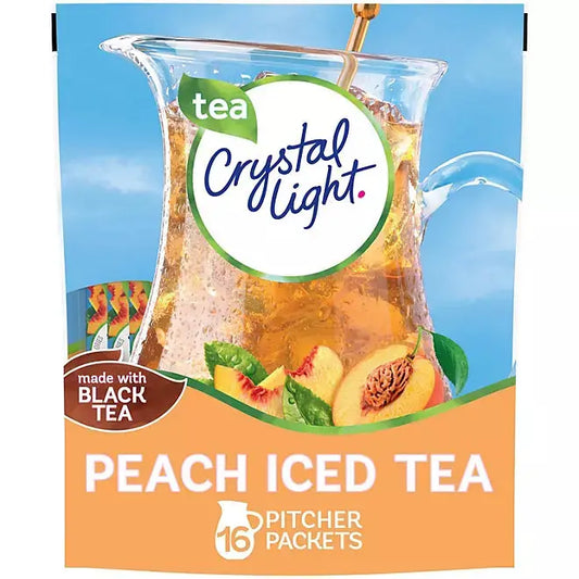 Crystal Light Peach Iced Tea Powdered Drink Mix , 4.55 oz.