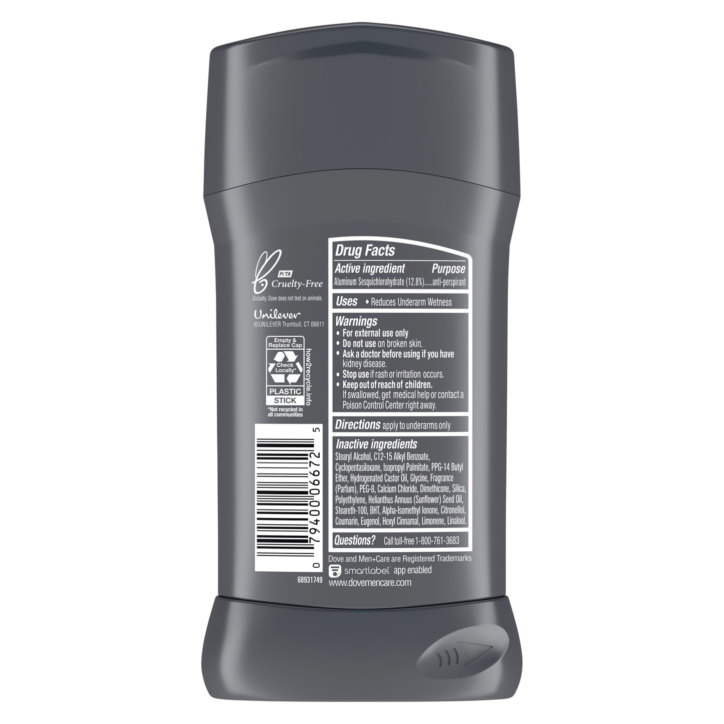 Dove Men+Care Antiperspirant Deodorant, Extra Fresh , 2.7 oz.
