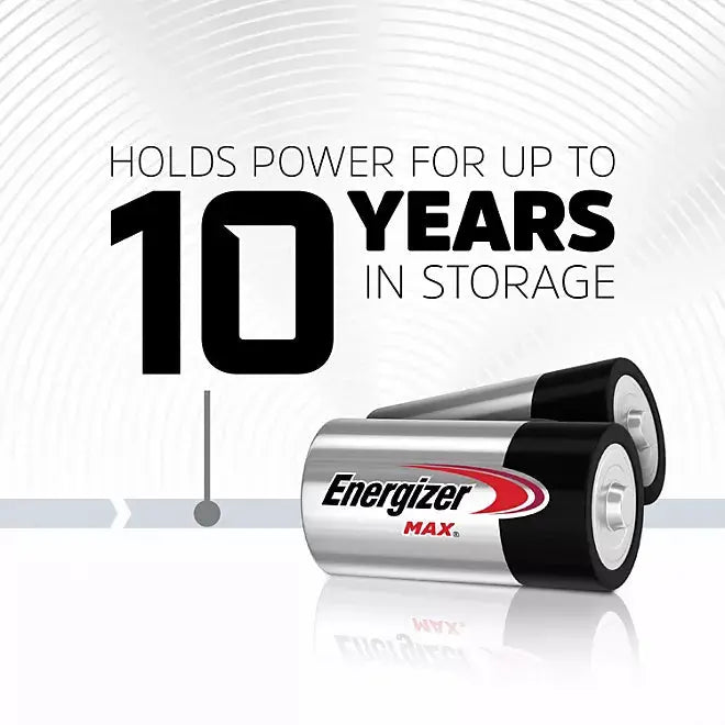 Energizer MAX C Batteries (14 Pack) C Cell Alkaline Batteries Energizer