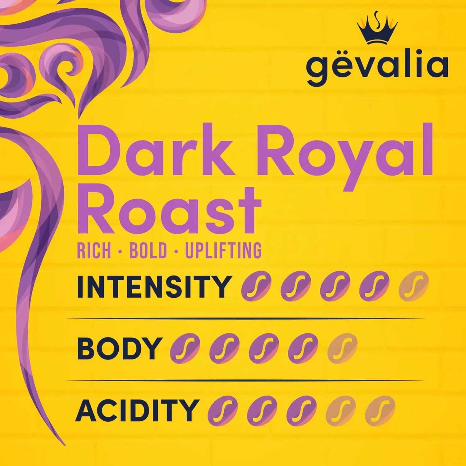 Gevalia Dark Royal Roast K-Cup Coffee Pods (12 Ct Box) - Retail Therapy Outlet
