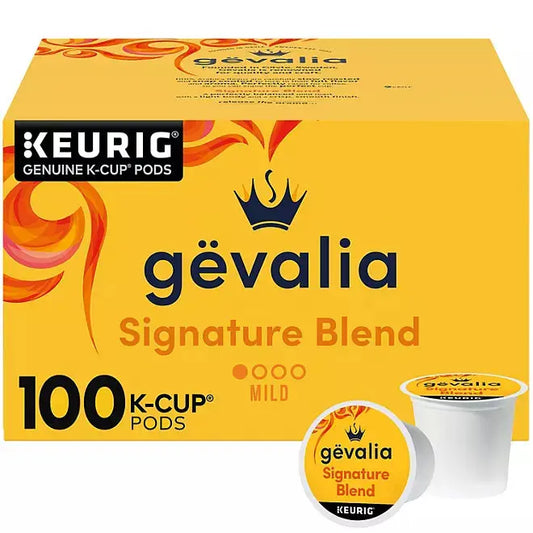Gevalia Signature Blend K-Cup Coffee Pods (100 Ct Box) - Retail Therapy Outlet