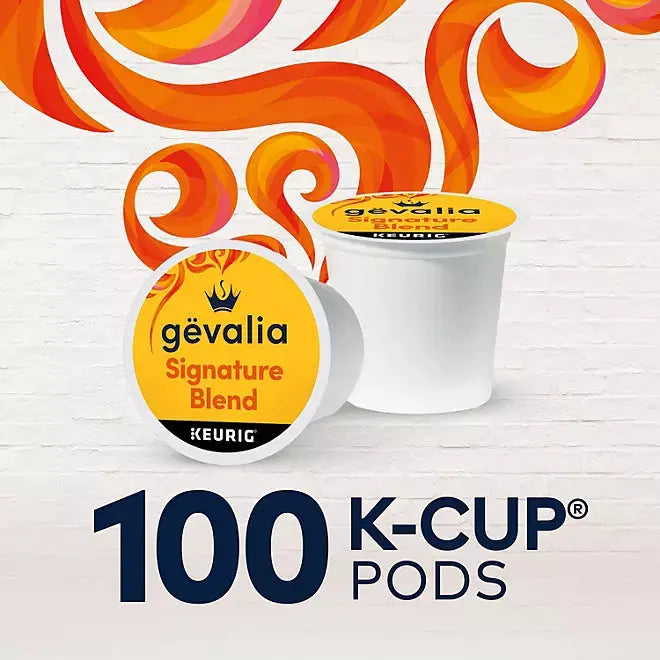 Gevalia Signature Blend K-Cup Coffee Pods (100 Ct Box) - Retail Therapy Outlet
