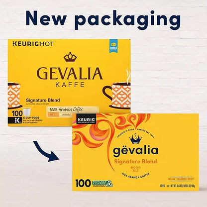 Gevalia Signature Blend K-Cup Coffee Pods (100 Ct Box) - Retail Therapy Outlet