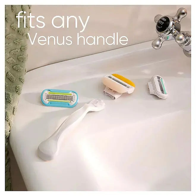 Venus Comfortglide Women's Razor Handle + 10 Cartridges, Coconut Gillette