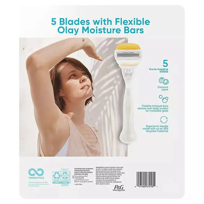 Venus Comfortglide Women's Razor Handle + 10 Cartridges, Coconut Gillette