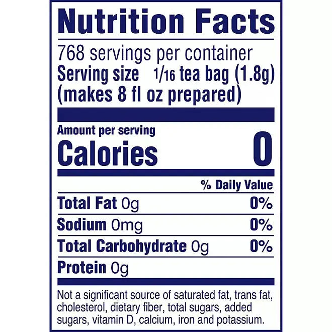 Lipton Iced Tea, Gallon Size Tea Bags (48 count) Lipton