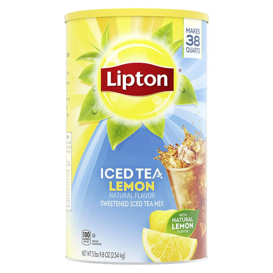 Lipton Iced Tea Mix, Lemon 38 qt - Retail Therapy Outlet