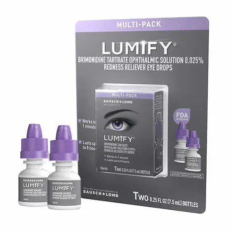 Lumify Redness Reliever Eye Drops, 2 pk.