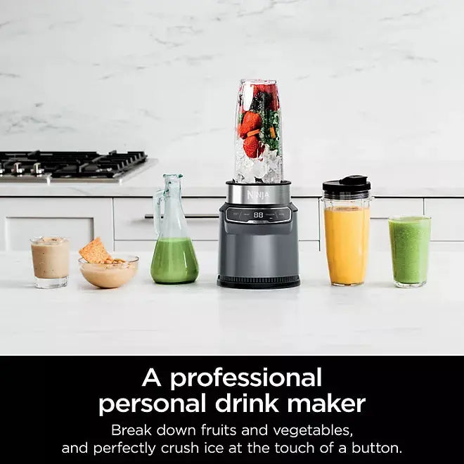 Ninja Nutri-Blender Pro with Auto-iQ, Personal Blender, CL401A Ninja