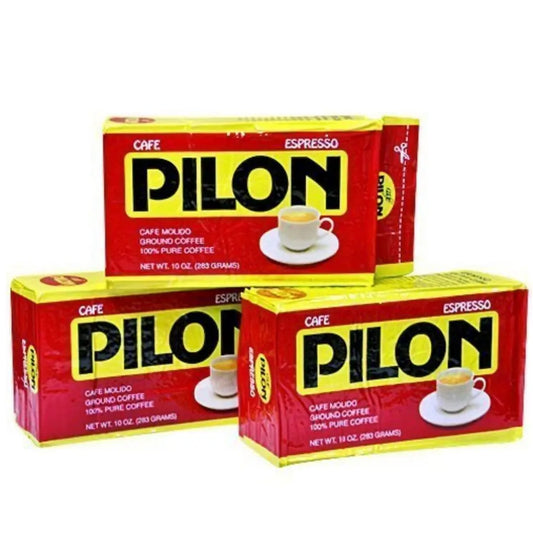 Pilon Espresso 100 % Arabica Coffee, 10 Ounce (Pack of 4) - Retail Therapy Outlet