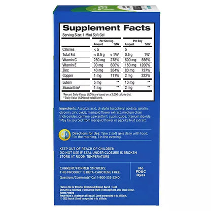 Bausch + Lomb PreserVision AREDS 2 Formula Eye Vitamin Softgels (210 count) BAUSCH & LOMB