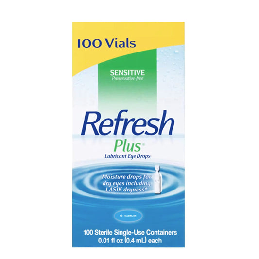 Refresh Plus Eye Drops, 100 count/0.01 fl. oz.