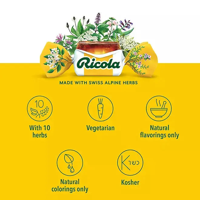 Ricola Original Natural Herb Cough Drops - Retail Therapy Outlet