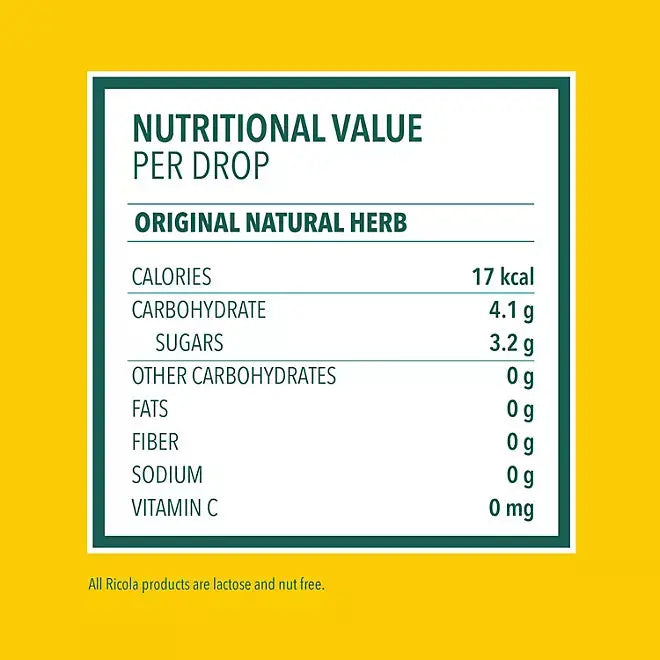 Ricola Original Natural Herb Cough Drops - Retail Therapy Outlet