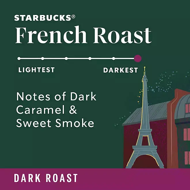 Starbucks K-Cup Coffee Pods, French Roast (72 count) Starbucks