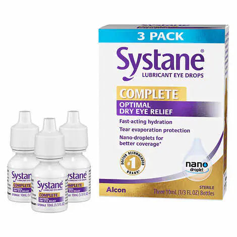 Systane COMPLETE Lubricant Eye Drops, 30 ml.