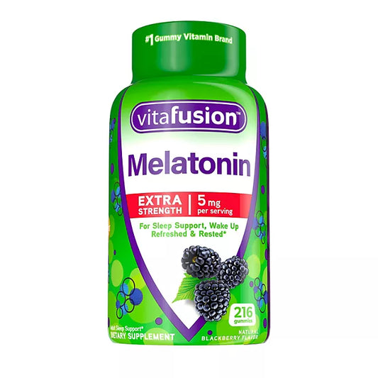 Vitafusion Extra Strength Melatonin 216 Gummies, 5 mg