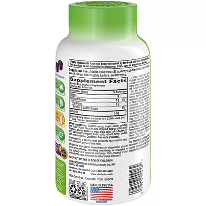 Vitafusion Extra Strength Melatonin 216 Gummies, 5 mg